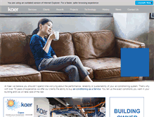 Tablet Screenshot of kaer.com